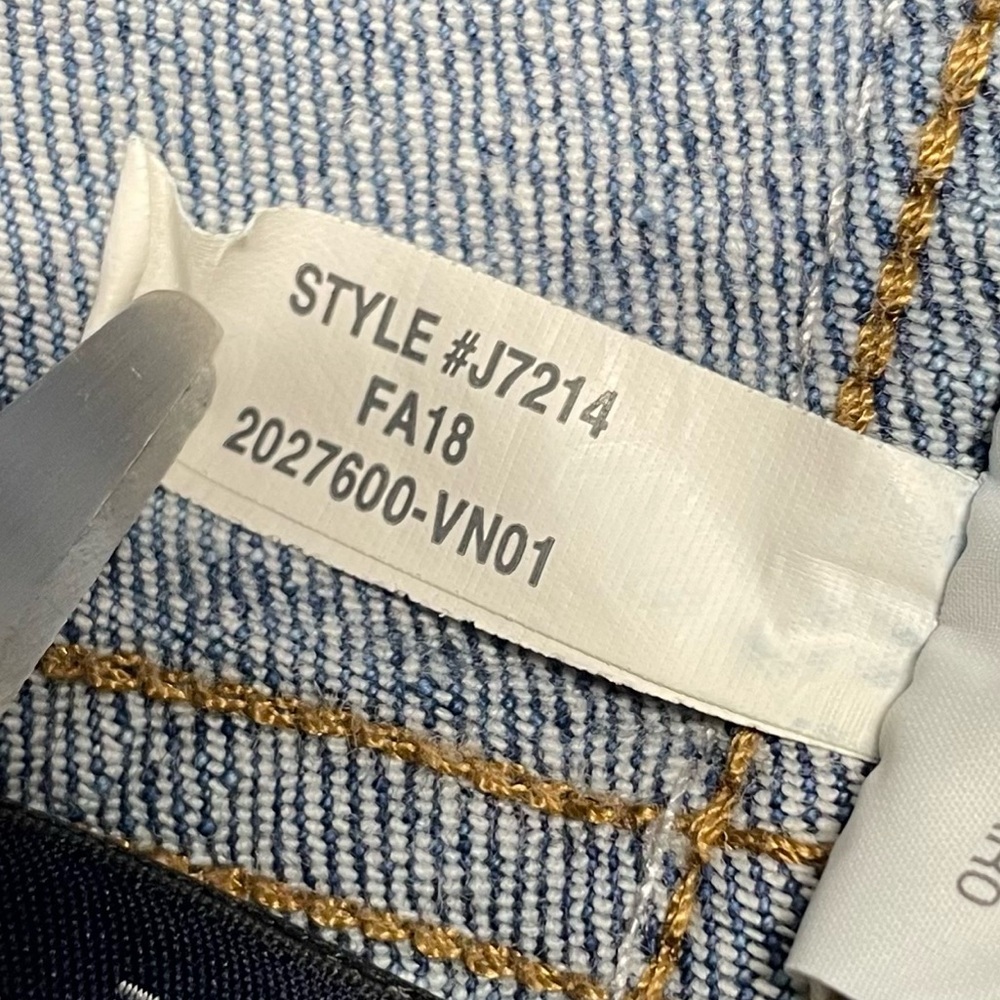 Madewell Women’s 30 Slim Straight Jeans Distressed Button-Front Edition - Picture 14 of 16